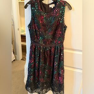 Wolven Colorful Patterned Dress